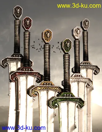 3D打印模型Albion Weapons Collection的图片