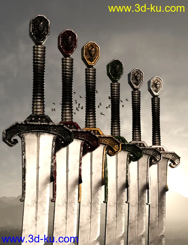 Albion Weapons Collection模型的图片8