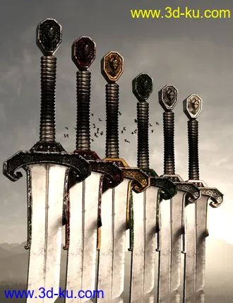 3D打印模型Albion Weapons Collection的图片