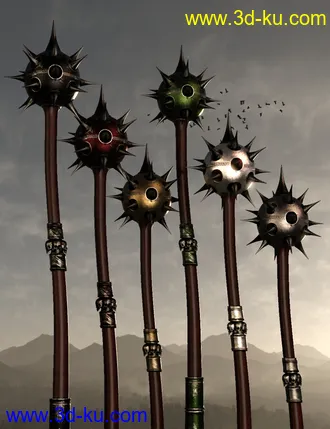 3D打印模型Albion Weapons Collection的图片