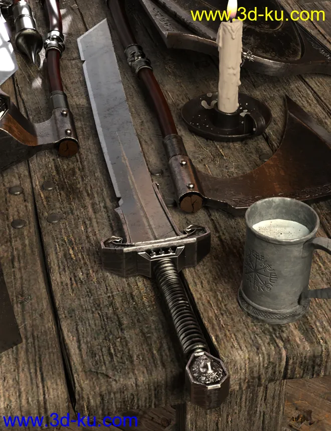 Albion Weapons Collection模型的图片13