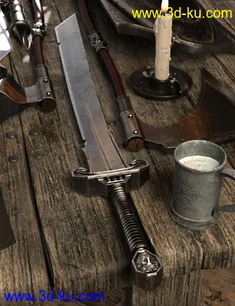 3D打印模型Albion Weapons Collection的图片