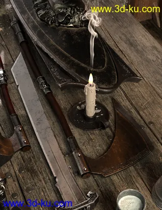 3D打印模型Albion Weapons Collection的图片