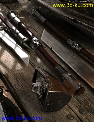 3D打印模型Albion Weapons Collection的图片