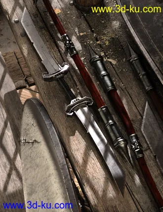 3D打印模型Albion Weapons Collection的图片