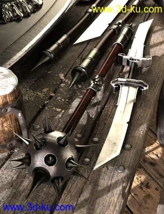 3D打印模型Albion Weapons Collection的图片