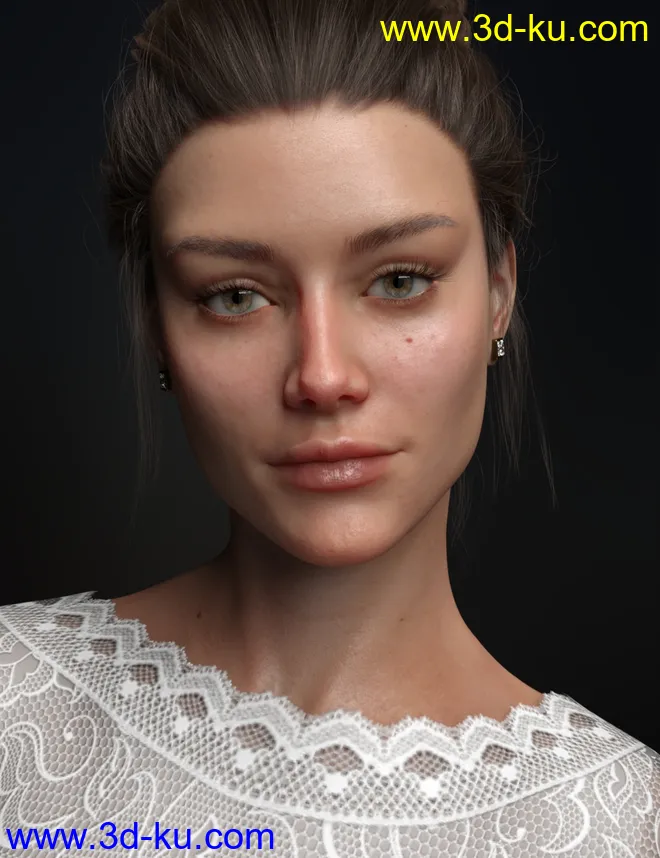 Allegra HD and Expressions for Genesis 8 Female模型的图片1
