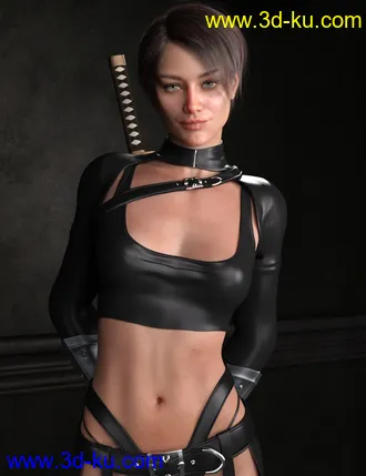 3D打印模型Allegra HD and Expressions for Genesis 8 Female的图片