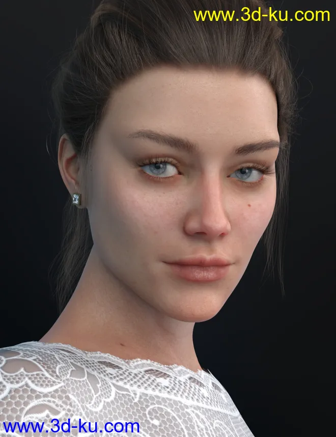 Allegra HD and Expressions for Genesis 8 Female模型的图片3
