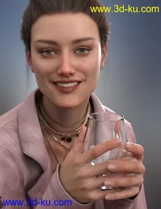 3D打印模型Allegra HD and Expressions for Genesis 8 Female的图片