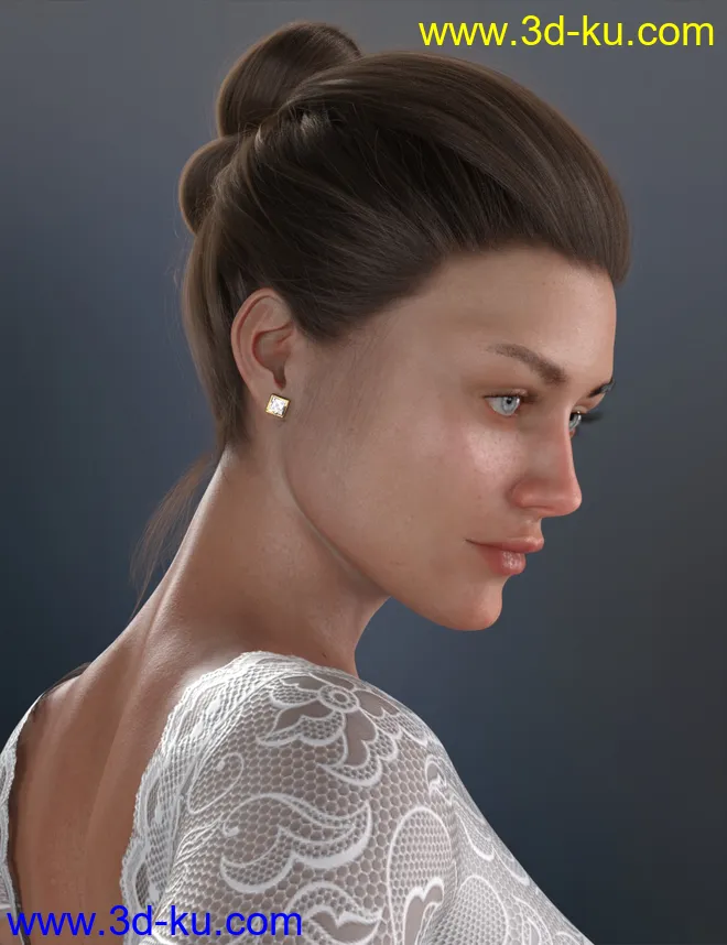 Allegra HD and Expressions for Genesis 8 Female模型的图片11