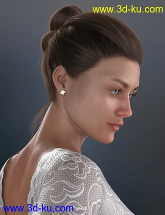 3D打印模型Allegra HD and Expressions for Genesis 8 Female的图片