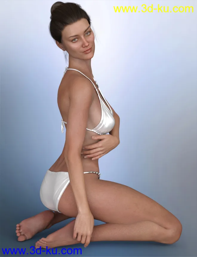 Allegra HD and Expressions for Genesis 8 Female模型的图片13