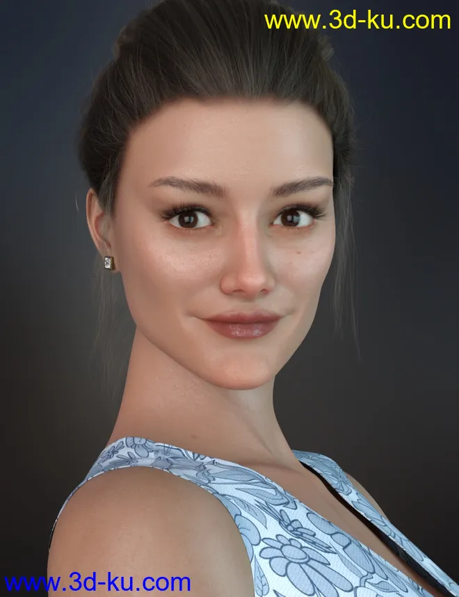 Allegra HD and Expressions for Genesis 8 Female模型的图片15