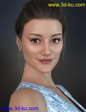 3D打印模型Allegra HD and Expressions for Genesis 8 Female的图片