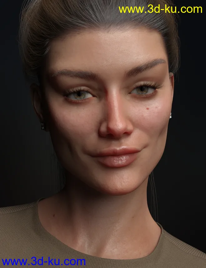 Allegra HD and Expressions for Genesis 8 Female模型的图片17