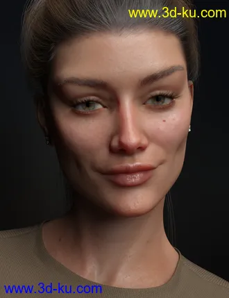 3D打印模型Allegra HD and Expressions for Genesis 8 Female的图片