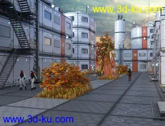 3D打印模型Alpha City的图片
