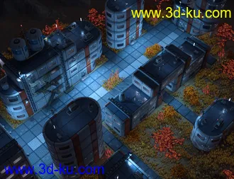 3D打印模型Alpha City的图片