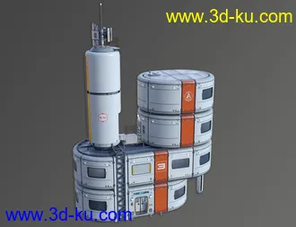 3D打印模型Alpha City的图片