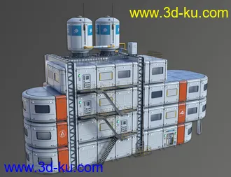 3D打印模型Alpha City的图片