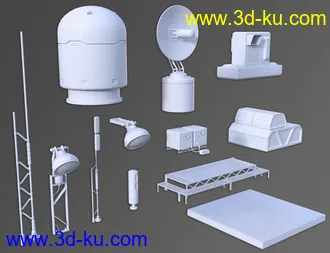 3D打印模型Alpha City的图片