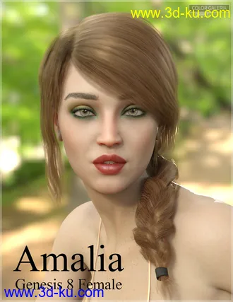 3D打印模型Amalia for Genesis 8 Female的图片