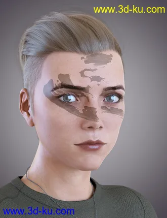 3D打印模型Amanda for Genesis 8 Female的图片