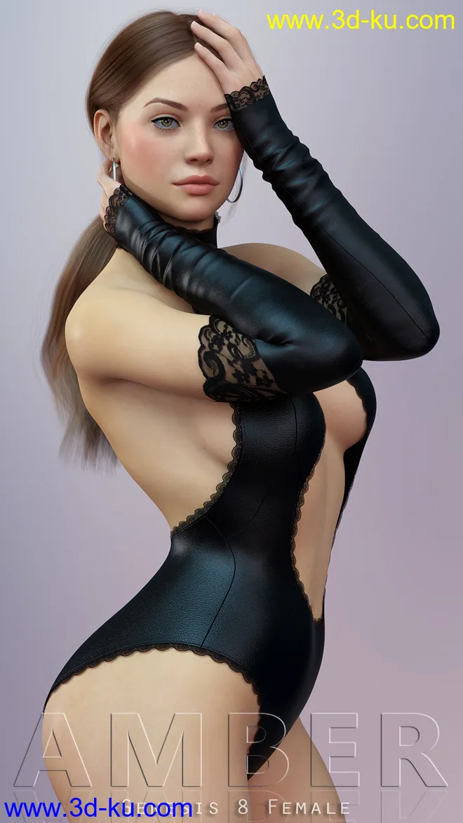 Amber For Genesis 8 Female模型的图片1