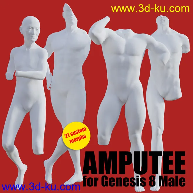Amputee for G8M模型的图片1