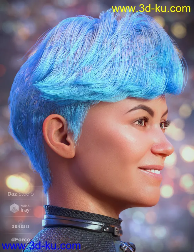 Angharad 8 Hair模型的图片2