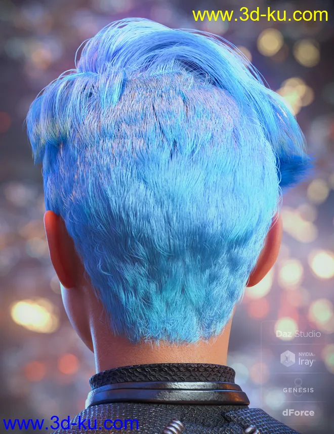 Angharad 8 Hair模型的图片3