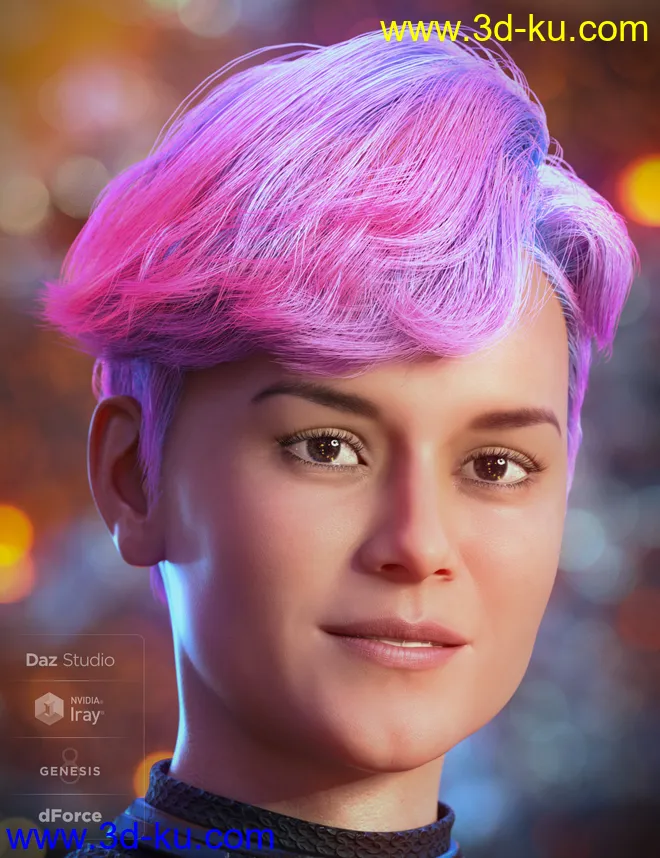 Angharad 8 Hair模型的图片5