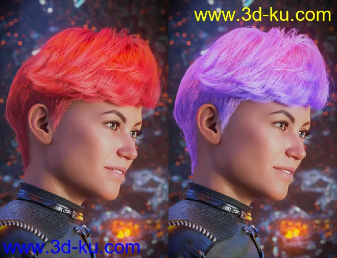 Angharad 8 Hair模型的图片8