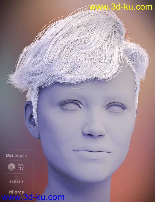 Angharad 8 Hair模型的图片9