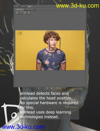 3D打印模型aniHead的图片