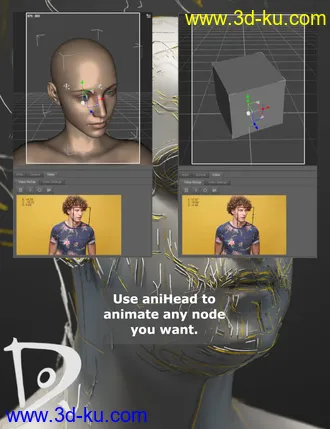 3D打印模型aniHead的图片