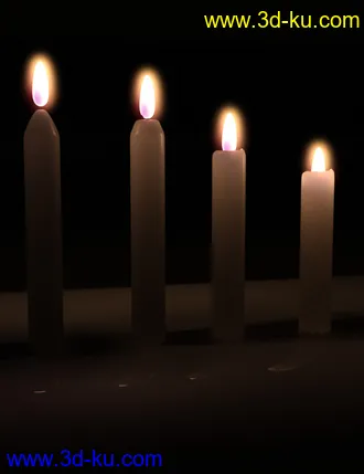 3D打印模型Animated Candle的图片