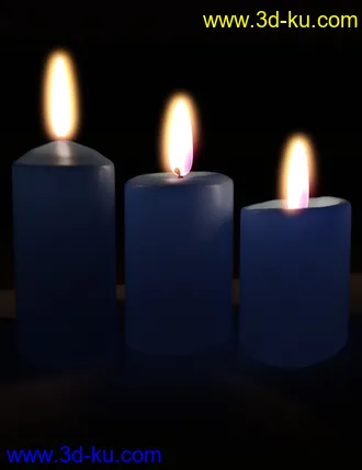 3D打印模型Animated Candle的图片