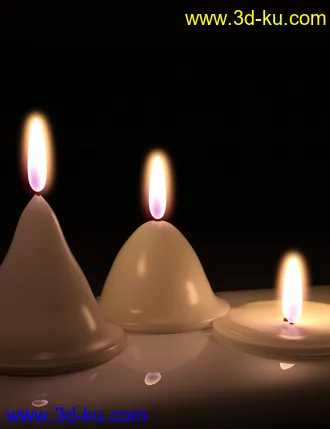 3D打印模型Animated Candle的图片