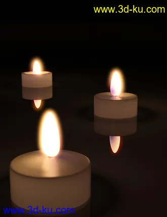 3D打印模型Animated Candle的图片
