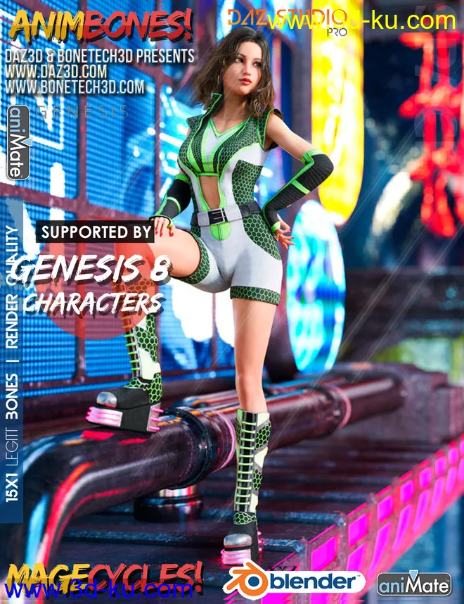 Animation Megapack模型的图片1