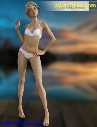 3D打印模型AnnA HD for Genesis 8 Female的图片