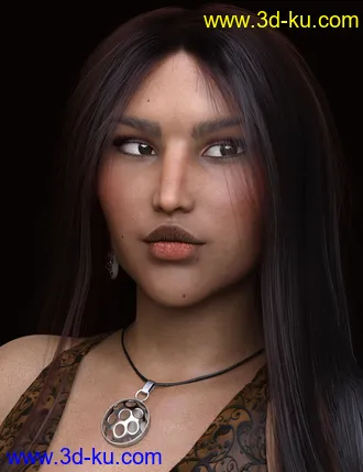 3D打印模型Annissa HD for Genesis 8 Female的图片