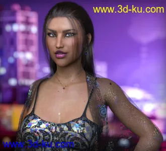 3D打印模型Annissa HD for Genesis 8 Female的图片