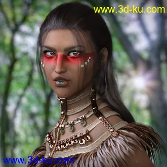 3D打印模型Annissa HD for Genesis 8 Female的图片