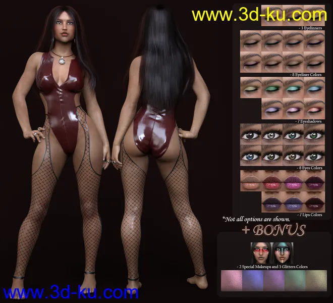 Annissa HD for Genesis 8 Female模型的图片5