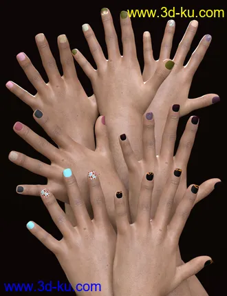 3D打印模型Annissa HD for Genesis 8 Female的图片