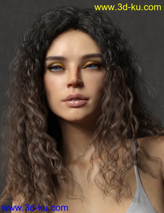 Antonella HD for Genesis 8 Female模型的图片5