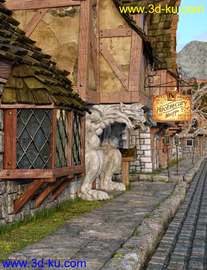 Apothecary Shop Expansion for Old Crone's Home模型的图片1